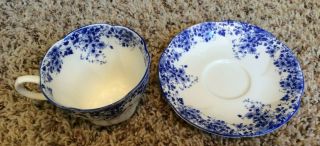 Royal Albert Dainty Blue Tea Cup & Saucer 3