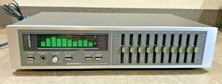 Pioneer Sg - 750 Stereo Graphic Equalizer Spectrum Analyzer - Vintage