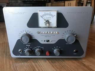 Vintage Heathkit Dx - 40 Ham Radio Transmitter Modded