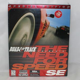 Vtg Special Ed.  Road & Track Presents The Need For Speed Se Pc (read)