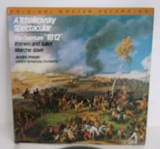 Tchaikovsky Previn 1812 Romeo Orig Master Recording Vinyl Lp Ex/nm - Mfsl 1 - 502