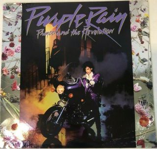 Prince And The Revolution - Purple Rain – R&b Funk Vinyl Lp W/poster