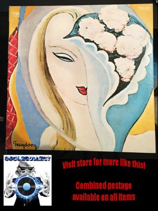 Derek And The Dominos ‎– Layla - Japan Press Record Mwx 9956/7 Eric Clapton