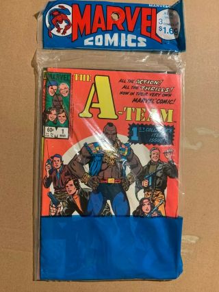 1980’s Marvel Comics The A - Team 3 Pack Issue 1 - 3