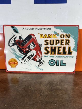 Vintage  Shell Gasoline 