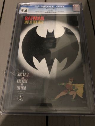 Batman: The Dark Knight Returns 3 Dc Cgc 9.  6 Nm,  (1986) " Death " Of Joker