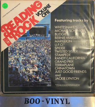 Reading Festival Reading Rock Volume One Uk 2 - Lp Vinyl Record (double Album) Vg,