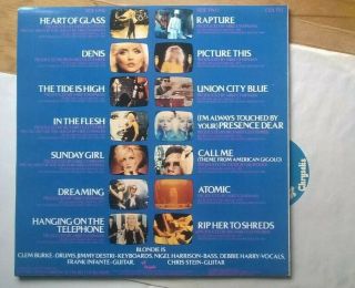 BLONDIE - The Best Of Blondie - NM 1978 Vinyl LP Record,  Poster.  Debbie Harry 3