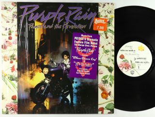 Prince & The Revolution - Purple Rain Ost Lp - Warner Bros.  Vg,  Poster Shrink