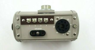 Vintage Motorola Control Head TCN6023AA - 2 Radio/Mic P.  A.  Collectors Piece 3