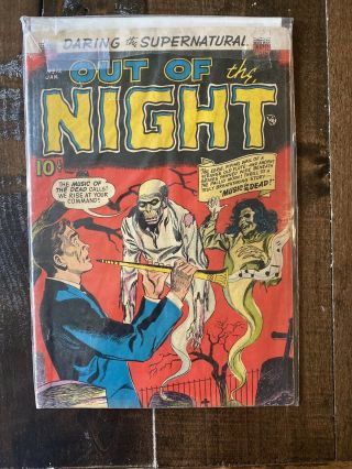 Out Of The Night 12 1954 Great Horror Book