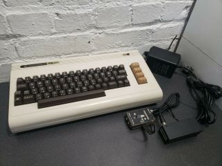 Vintage Commodore Vic 20 Color Personal Computer,  Hook Ups