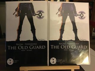 The Old Guard 1 First Print Charlize Theron Netflix Image Greg Rucka - 2 Copy’s