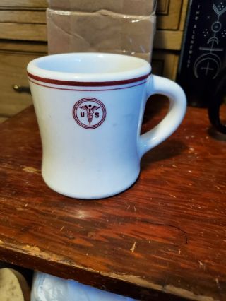 Vintage Post Wwii Era,  1949 Army/military Medical Coffee Mug,  Ohio