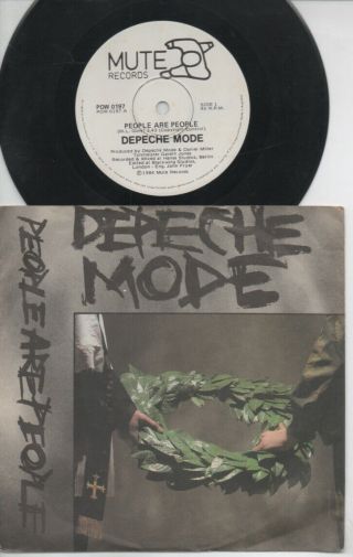 Depeche Mode Rare 1984 Aust Only 7 " Powderworks P/c Single " People Are People "