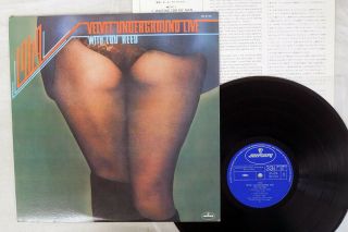 Velvet Underground & Lou Reed 1969 Live Mercury Bt - 5176 Japan Vinyl Lp