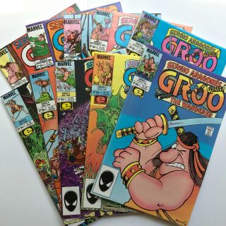 Groo The Wanderer 1 - 10 Sergio Aragonés Marvel/epic Comics 1985