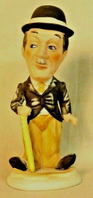 Vintage Charlie Chaplin Vintage Porcelain 7 " Figurine