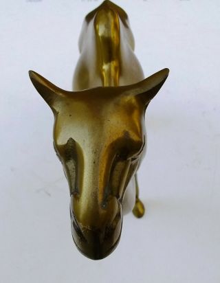 Antique Large Solid Brass Camel Figure 14 