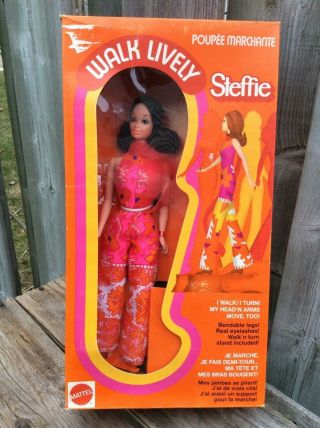 Walk Lively STEFFIE - Canadian 1972 Mattel Barbie Friend VINTAGE MOD ERA 3