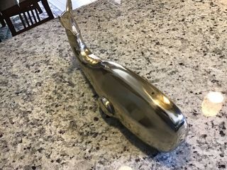 Vintage Brass Whale Woodstove Humidifier 1987 B S W Inc.