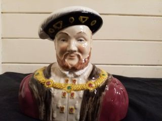 Character Jug Henry The V111.  Wood And Sons England