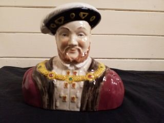 Character jug Henry the V111.  wood and sons England 2