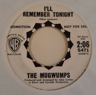 Folk Rock 45 - The Mugwumps I 