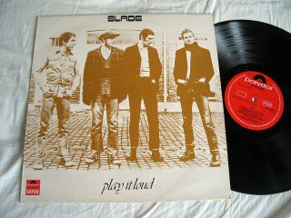 Slade - Play It Loud - Rare 1970 Uk Vinyl Lp Polydor 2383 026 A - 2/b - 2 Vg,  /vg -