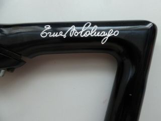 Vintage 3TTT Ernesto Colnago Panto Black Quill Stem 95mm Excellentt Rare 3