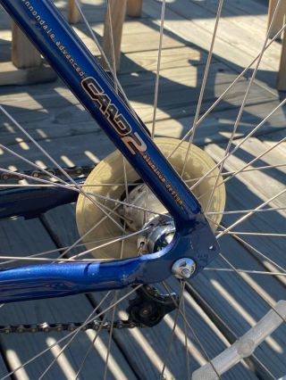 Vintage 1998 Cannondale M500 CAAD2 Mountain Bike,  Blue,  Owner,  NYC only 3