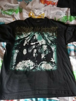 Cradle Of Filth Rare 1996 Vintage Shirt
