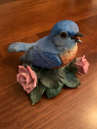 Vintage Lenox Eastern Bluebird Fine Porcelain Figurine