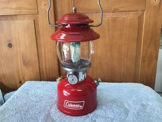 Vintage Coleman 200a Gas Lantern 1968