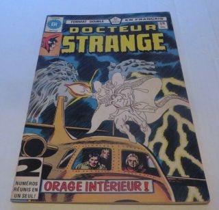 DR.  STRANGE 1 - 2 - 3 - 4 - 5 - 6 - 7 - 8 HERITAGE FRENCH COMIC DOUBLE ISSUES 1979 - 80 RARE 2