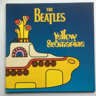 The Beatles 1999 " Yellow Submarine " Songtrack Lp Black Vinyl Pressing