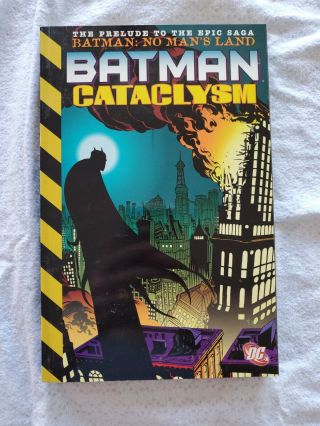 Batman Cataclysm Rare Oop Tpb/graphic Novel Chuck Dixon Aparo Dc Comics 1999