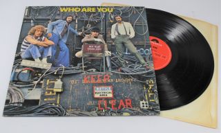 The Who ‘who Are You’ 1978 Vinyl Lp On Polydor A3/b1 - B98