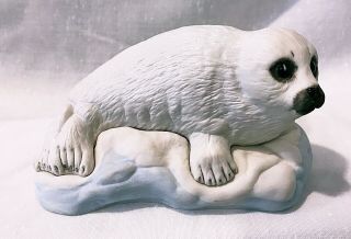 Vintage Arctic Seal Porcelain By Edward Marshall Boehm Studio
