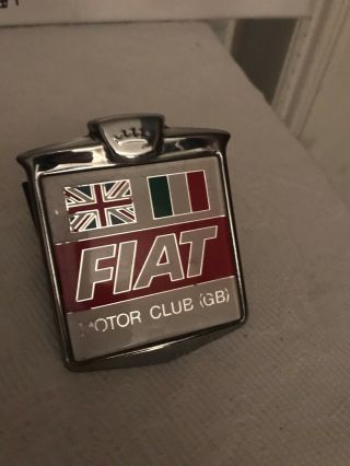 Vintage Fiat Classic Owners Badge