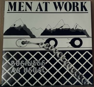 Men At Work - Business As Usual 1981 Cbs Sbp 237700 Aus 1st Pressing Lp