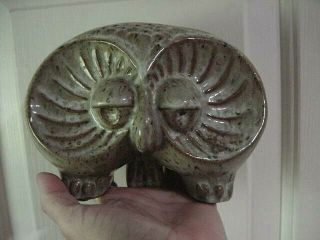 Antique/vintage Art Deco Pottery " Owl " Figure/figurine