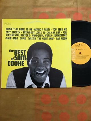The Best Of Sam Cooke Nm Vintage Us Vinyl Lp