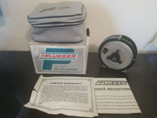 Vintage Pflueger Supreme No.  577 Fly Fishing Reel Rare W/ Box,  Case.