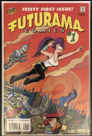 Futurama Comics ’s 1 - 7 The 1st Seven Issues Bongo Comics Group VF/NM 2