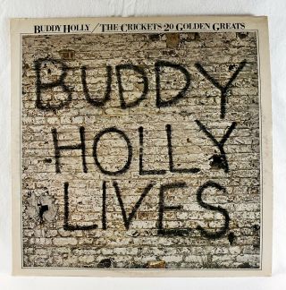 Buddy Holly / The Crickets - 20 Golden Greats 1978 Mca 12 " 33 Rpm Lp (nm)