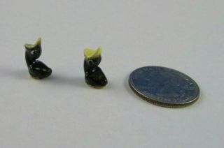 Hagen Renaker Tiny Baby Black Raven Crow Birds Miniature Figurines