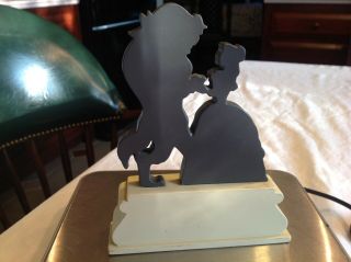 Hallmark Disney Beauty and the Beast Silhouette 