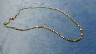 Vintage 9 Ct Gold Chain Necklace N9989