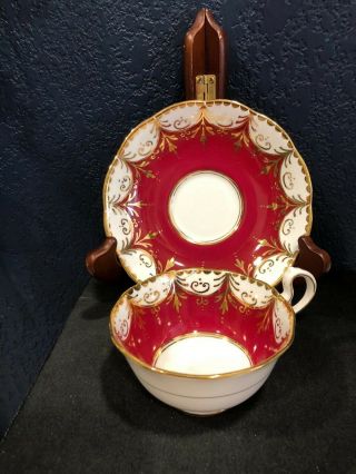 Royal Albert Crown China cup and saucer - England 1559 3